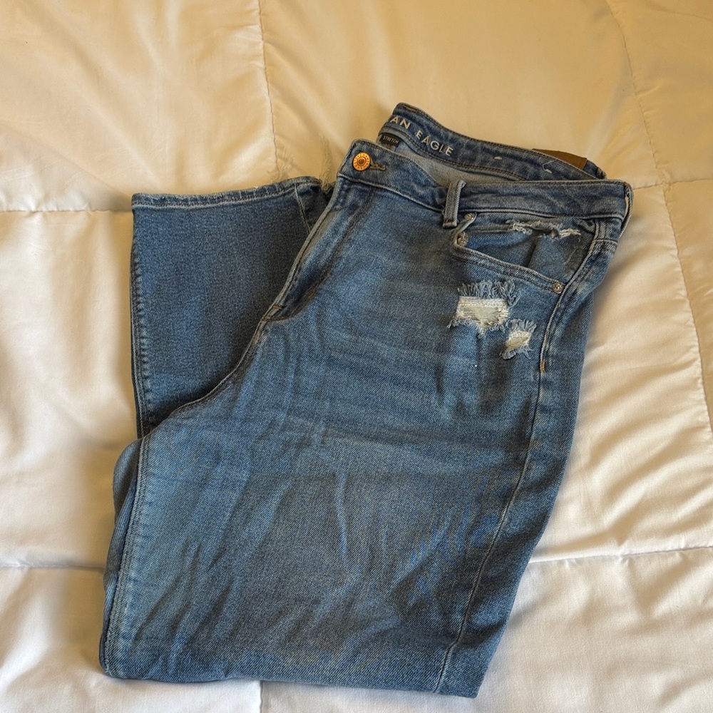 American Eagle Outfitters Blue Boyfriend Jeans
